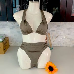 Taupe Bikini Set